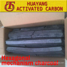 (8500kcal/3.5-5hs burning time)Hexagonal mechanism charcoal for BBQ charcoal/sawdust charcoal